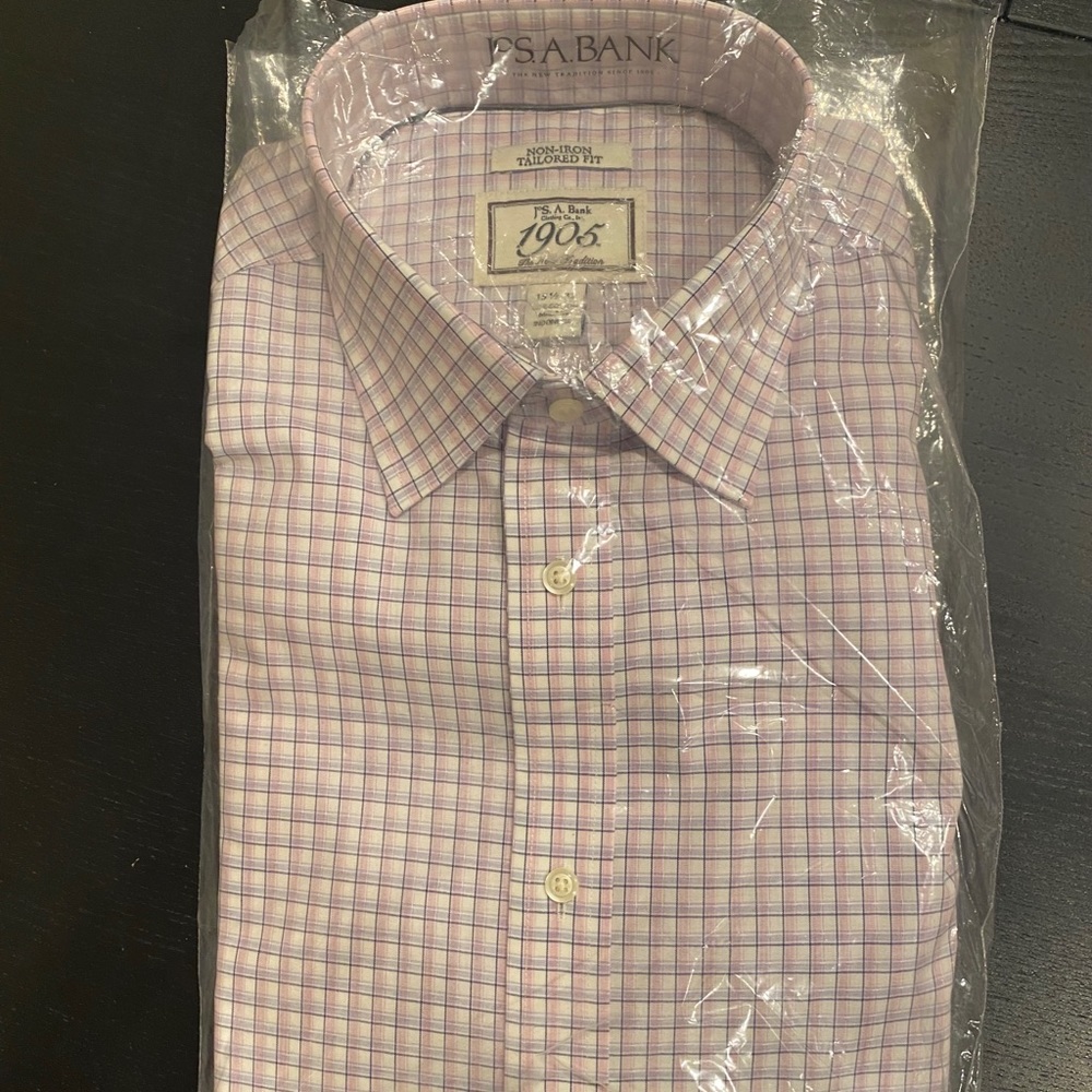 NEW Jos. A Bank Dress Shirt Non Iron 15 1/2x32